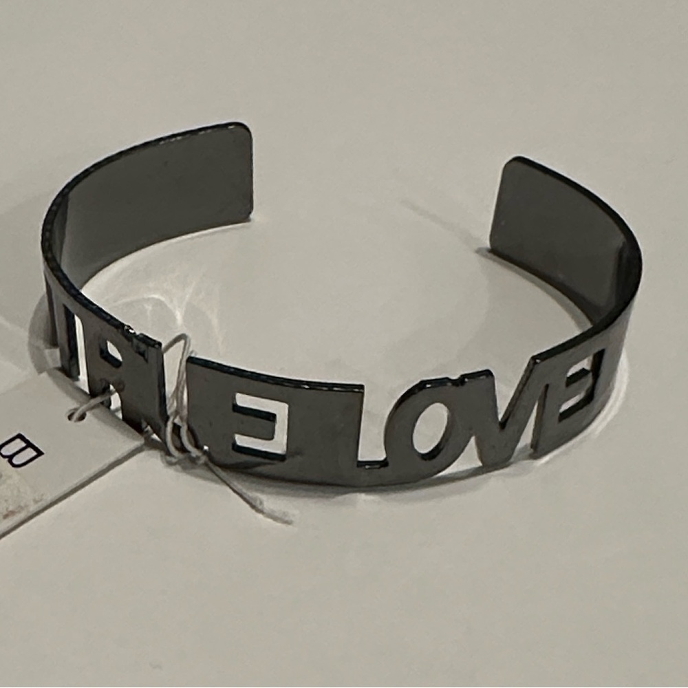 BCBGeneration Gun Metal Cuff Bracelet
